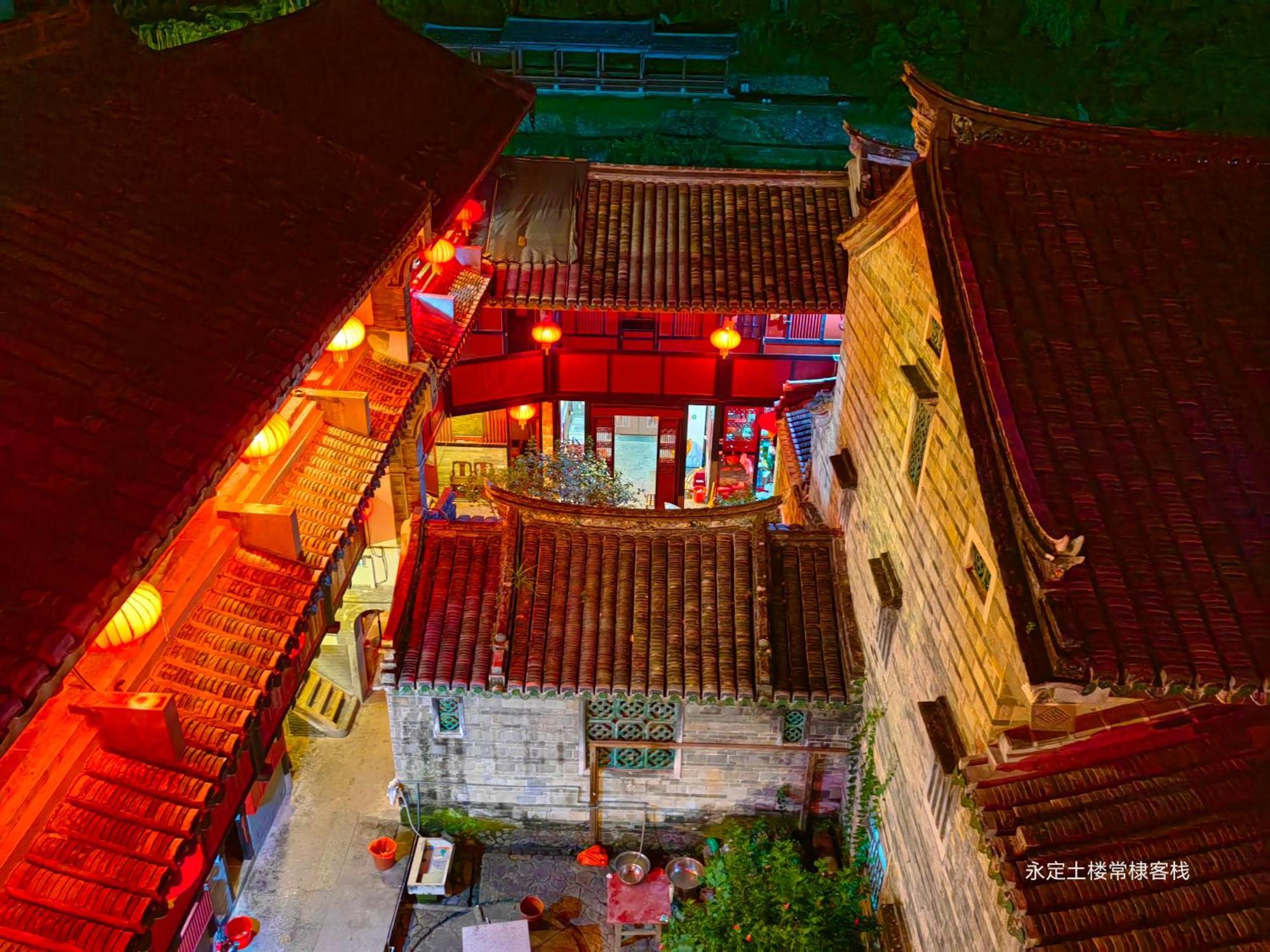 Tulou Fuyulou Changdi Inn Yongding Exteriör bild