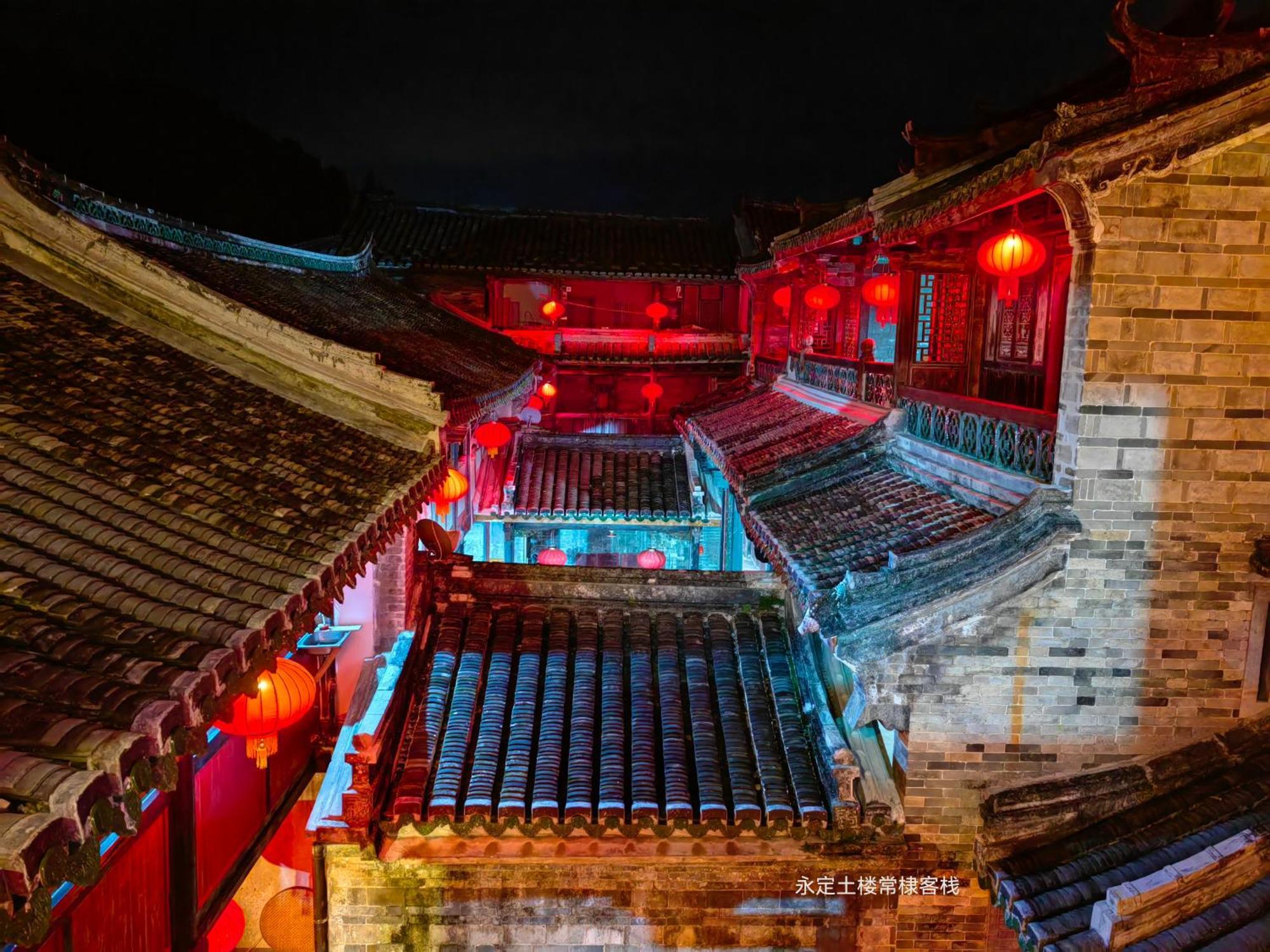 Tulou Fuyulou Changdi Inn Yongding Exteriör bild