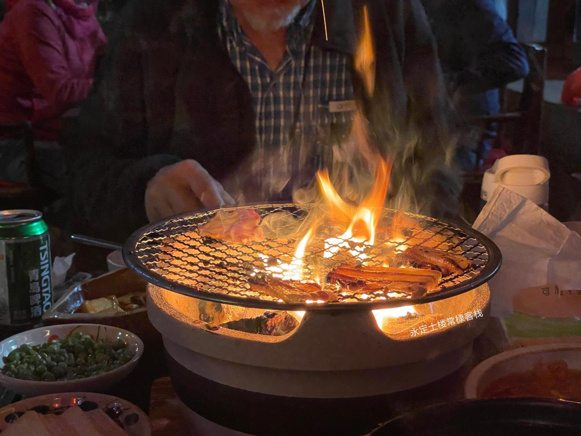 Tulou Fuyulou Changdi Inn Yongding Exteriör bild