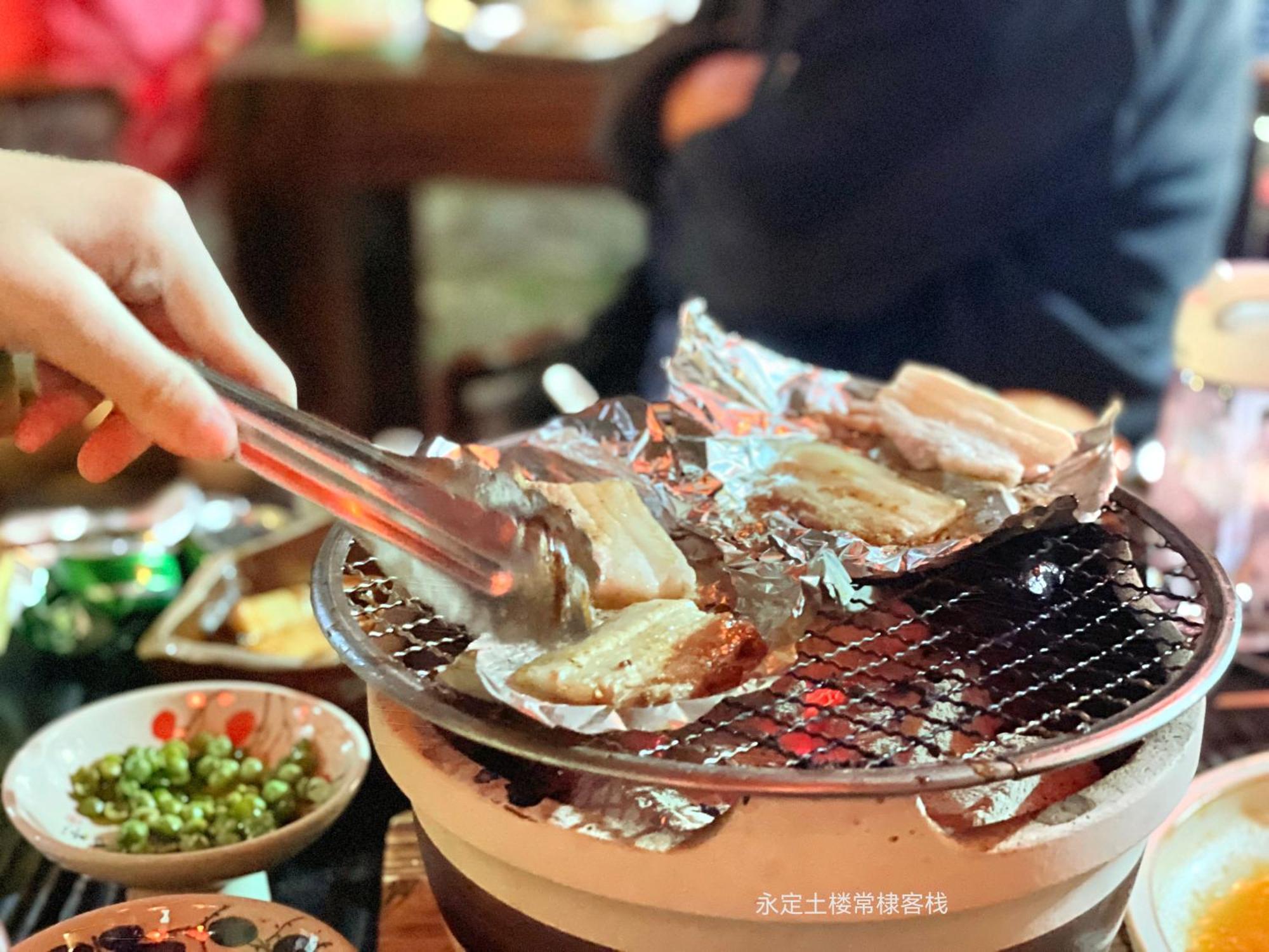 Tulou Fuyulou Changdi Inn Yongding Exteriör bild