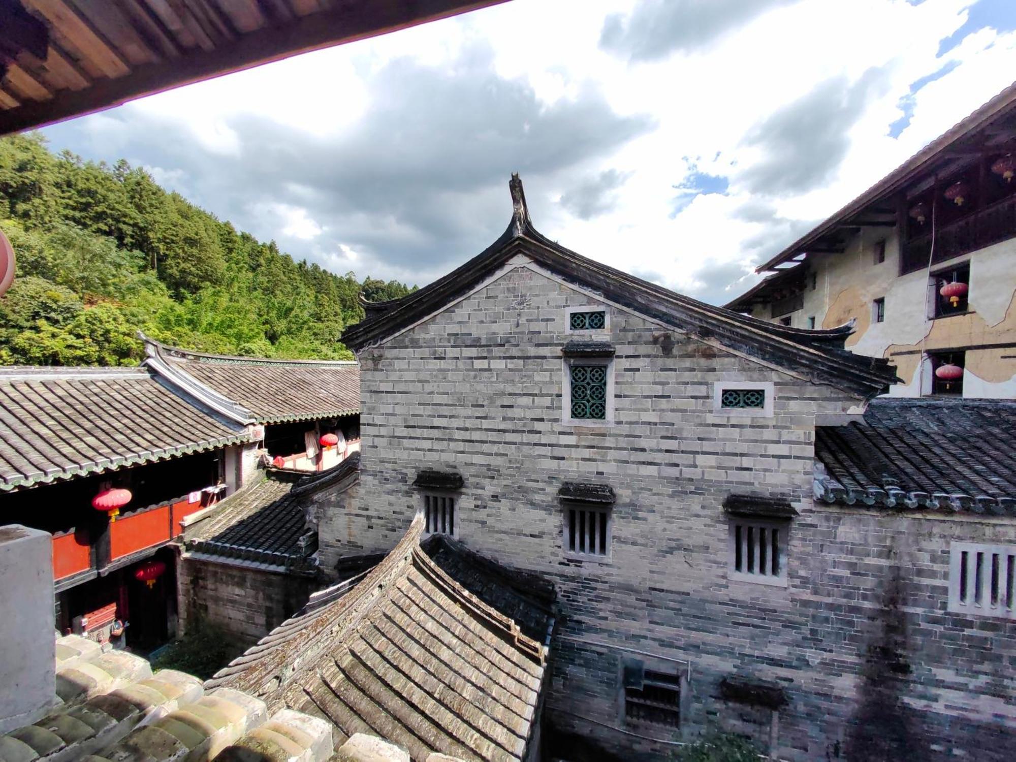 Tulou Fuyulou Changdi Inn Yongding Exteriör bild