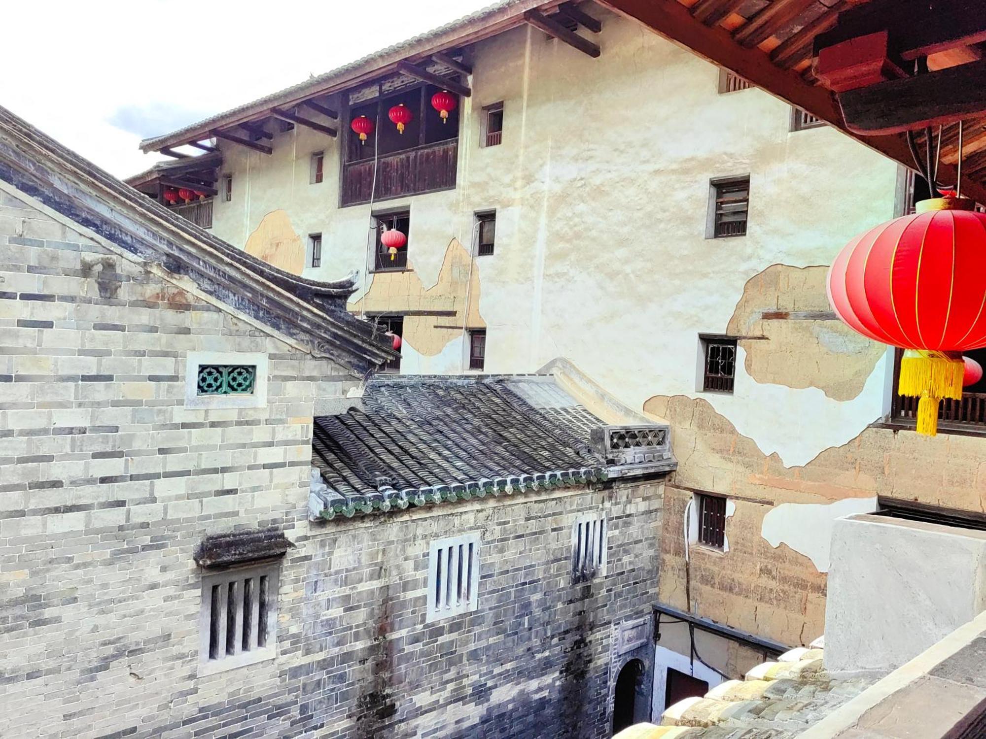 Tulou Fuyulou Changdi Inn Yongding Exteriör bild