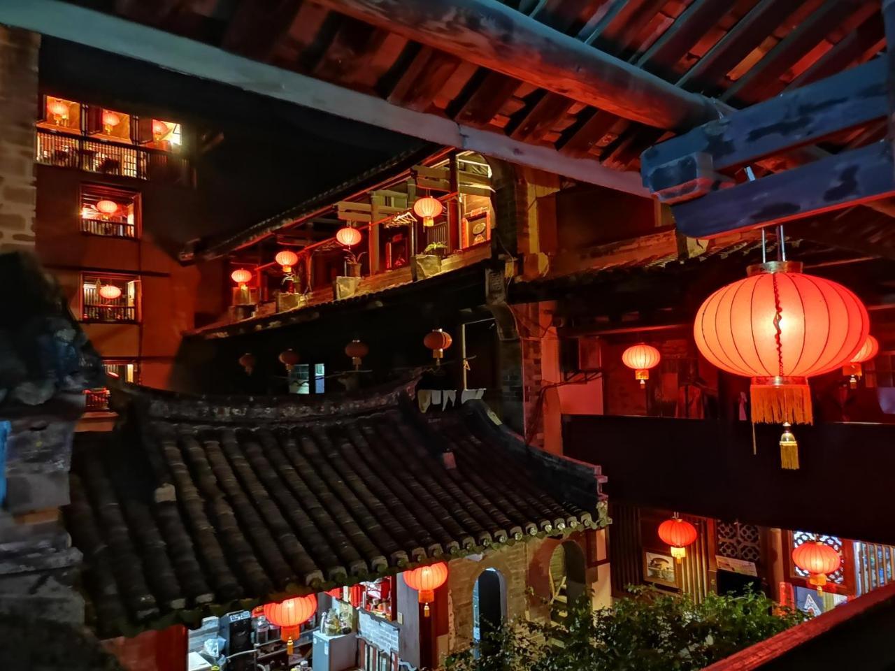 Tulou Fuyulou Changdi Inn Yongding Exteriör bild