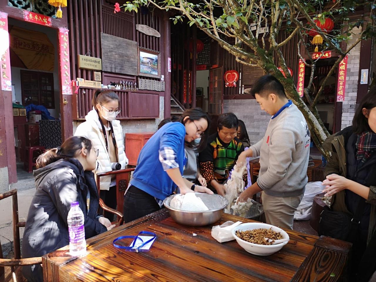 Tulou Fuyulou Changdi Inn Yongding Exteriör bild